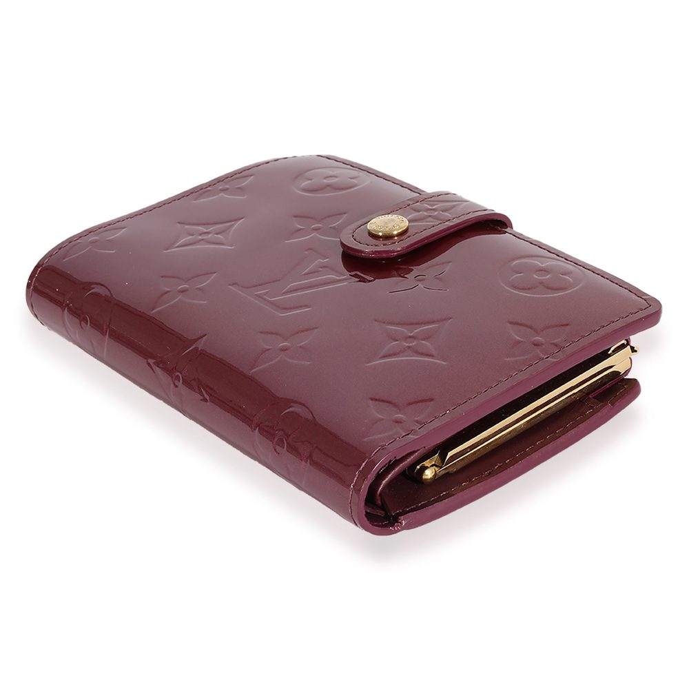 Louis Vuitton Violette Monogram Vernis French Purse Wallet - Picture 4 of 7